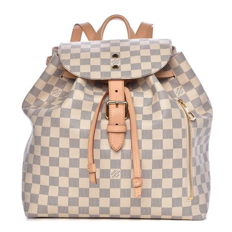 louis vuitton damier azur rucksack|louis vuitton sperone backpack.